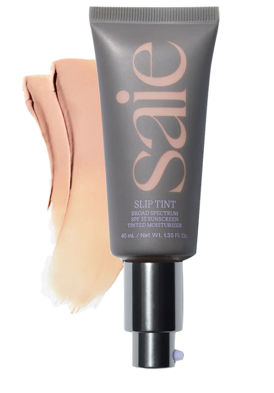 Saie - SLIP TINT TINTED MOISTURIZER
SHEER COVERAGE, HYDRATION, SPF 35